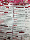 Richards Pizza menu