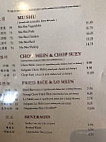 Little Szechuan Gogo menu