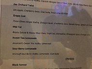 Legends Sports And Grill menu