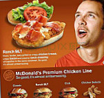 Mcdonald's menu