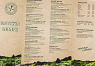 Stracta Bistro menu