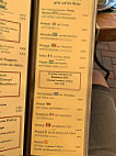 Moccavino menu