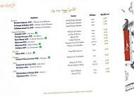 Bistrot Orcia Croix Rousse menu