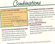 Bennigan's Grill Tavern menu