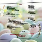 Dworek Pod Aniolem menu