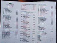 Jade Chinese menu