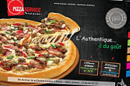 Pizza Service menu