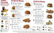 Chick Fil-a menu