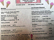 Treats And Treasures menu