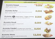 La Broche Dorée menu