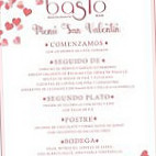 Baslo menu