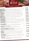 Pizzeria Al Fornel menu