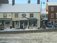 Upstairs Downstairs Tearooms, Deli Sandwich outside