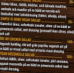 Orrholmens Pizzeria, Indiskt Asiatiskt menu