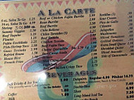 Cesar's Place Mexican Grill menu