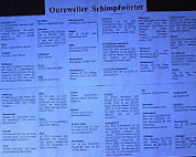 Dorfschänke Mitlechtern menu