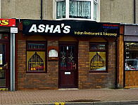 Asha's Tandoori outside