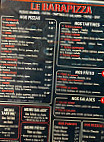 Le Barapizza menu