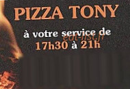 Pizza Tony menu