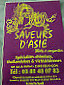 Saveurs D'asie menu