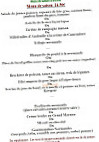 Le Jardin menu