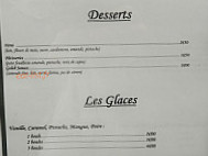 Les Délices Afghans menu