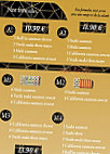 J Sushi menu