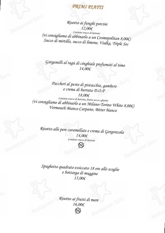 Gmg Food&drink Carta