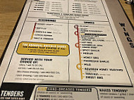 BUFFALO WILD WINGS GRILL & BAR menu