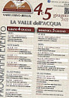 Locanda Del Santuario Di San Giovanni D'andorno menu