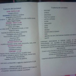 Trattoria Dei Cacciatori menu