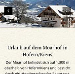 Moarhof Alm inside