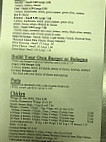 The Pizza Barn menu