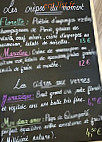 Brut De Pomme menu