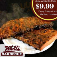 Whitt's Barbecue food