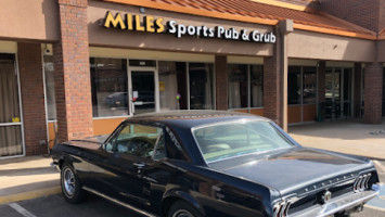 Miles Sports Pub Grub outside