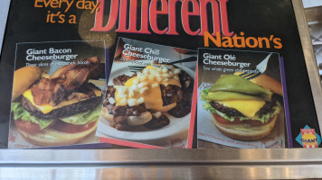 Nation's Giant Hamburgers food