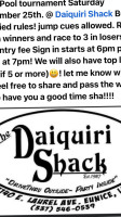 Daiquiri Shack food