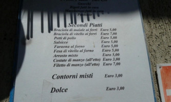 Alle Rose menu