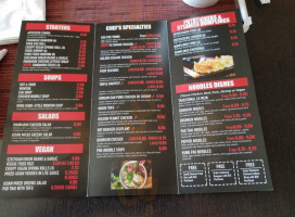 Ho Wan Chinese menu