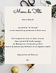 Restaurant de la Clef menu