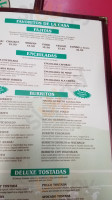 El Caporal Family Mexican Restaurants menu