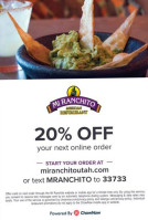 Mi Ranchito Mexican food