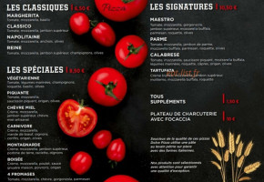 Dolce Pizza Chatillon menu