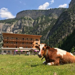 Rifugio Pederu outside