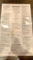 Brian Boru menu