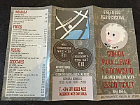 Mc2 Cafe Ibiza menu