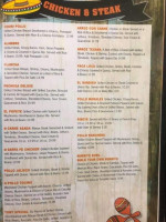 Sonoras Lucasville menu