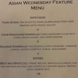 Coppermill Steakhouse Lounge Piatti