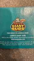 Larry's Giant Subs food